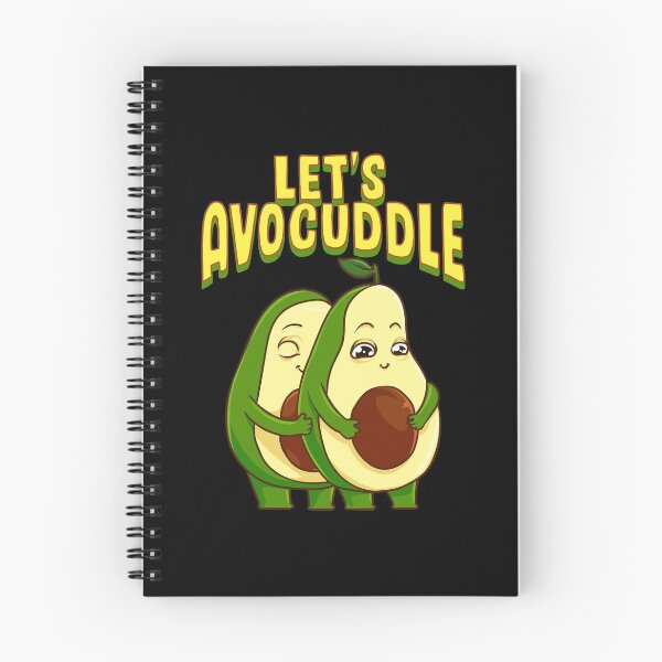 Item preview, Funny Let's Avocuddle Cute Avocado Cuddling Pun designed and sold by perfectpresents.