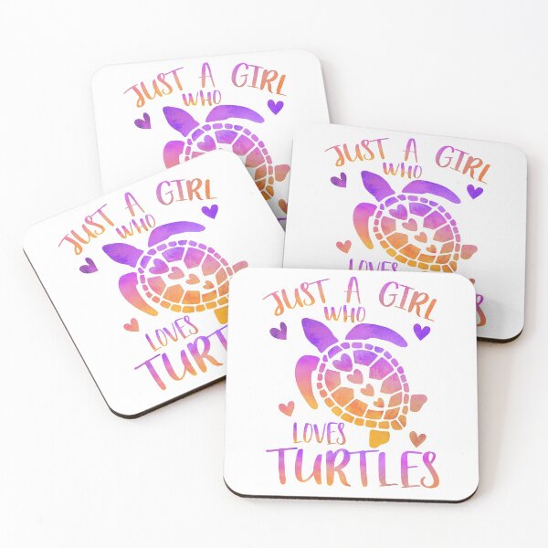 Item preview, Just a girl who loves Turtles designed and sold by PrettyPittie Shop.