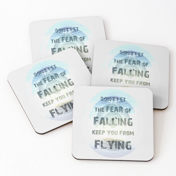 Item preview, don't let the fear of falling keep you from flying designed and sold by psychoshadow.