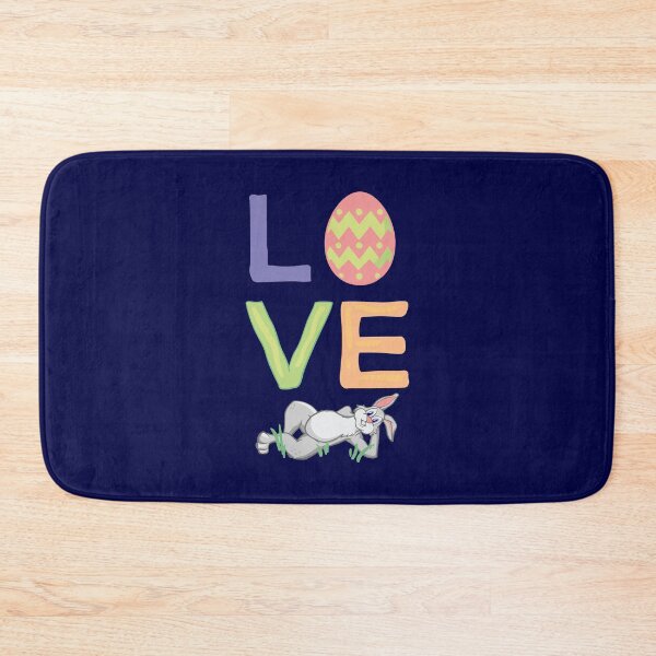 Item preview, Love Easter Bunny Rabbit Colored Egg designed and sold by WanitaDesign.
