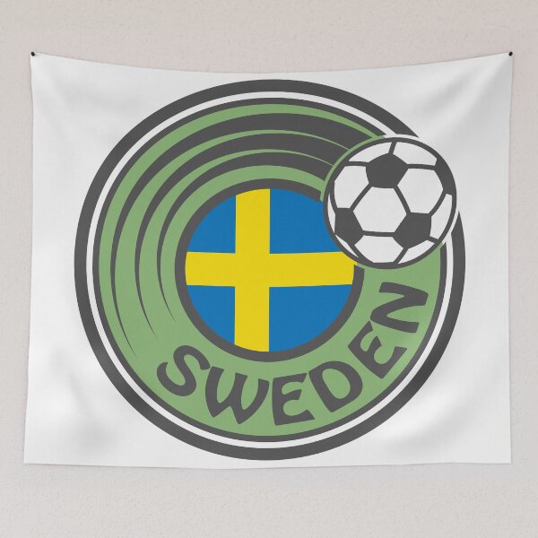 Item preview, Sweden Football Soccer sign designed and sold by studio838.