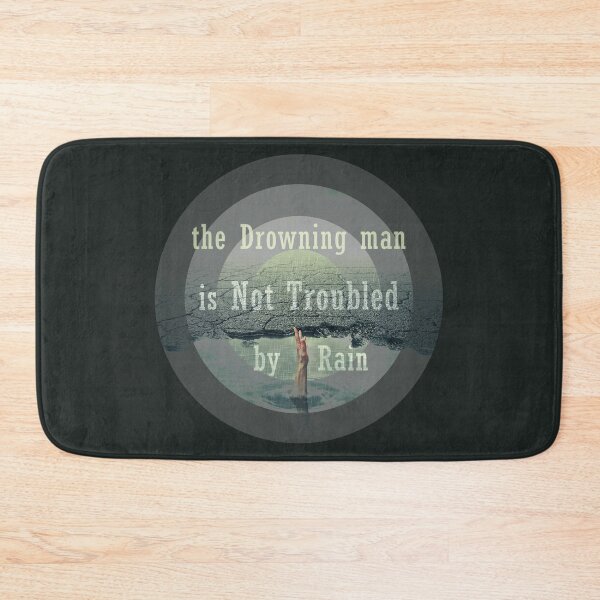 Item preview, the drawning man is not troubled by rain designed and sold by psychoshadow.