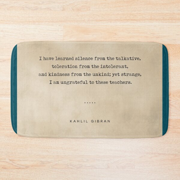 Item preview, Kahlil Gibran Quote 02 - Typewriter Quote on Old Paper - Minimalist Literary Print designed and sold by Studio Grafiikka.
