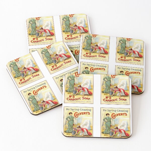 Item preview, Mr's Calvert's  number 5 Soap , a rare image , set of 4 designed and sold by auswr20000.