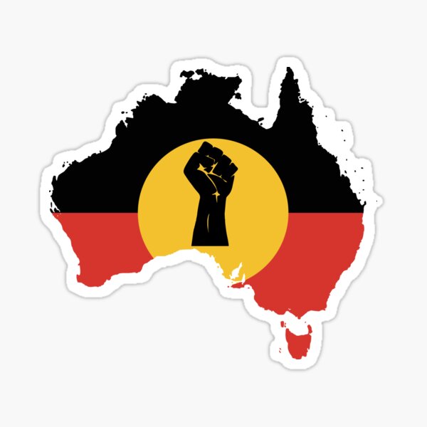 Aboriginal Australian People Power 2 Sticker