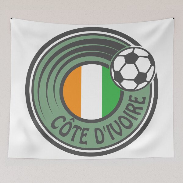 Item preview, Cote de Ivoire Football Soccer sign designed and sold by studio838.