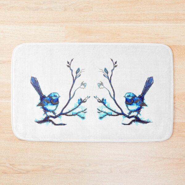 Item preview, Blue Wrens designed and sold by Linda Callaghan.