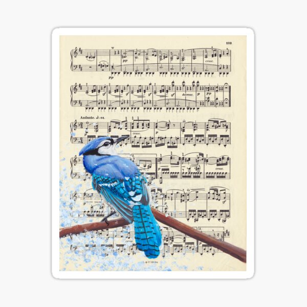 Blue Jay Sticker