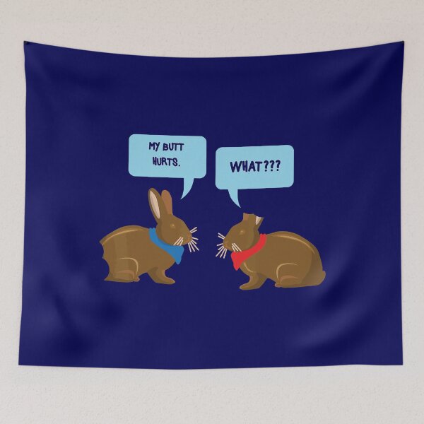 Item preview, My Butt Hurts What Easter Bunny designed and sold by WanitaDesign.