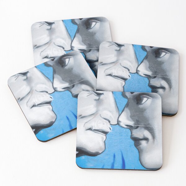 Item preview, Graffiti showing Maori greeting by rubbibg noses ( Hongi) designed and sold by yurix.