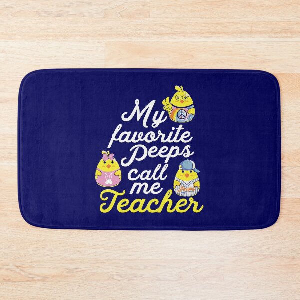 Item preview, My Favorite Peeps Call Me Teacher Easter designed and sold by WanitaDesign.