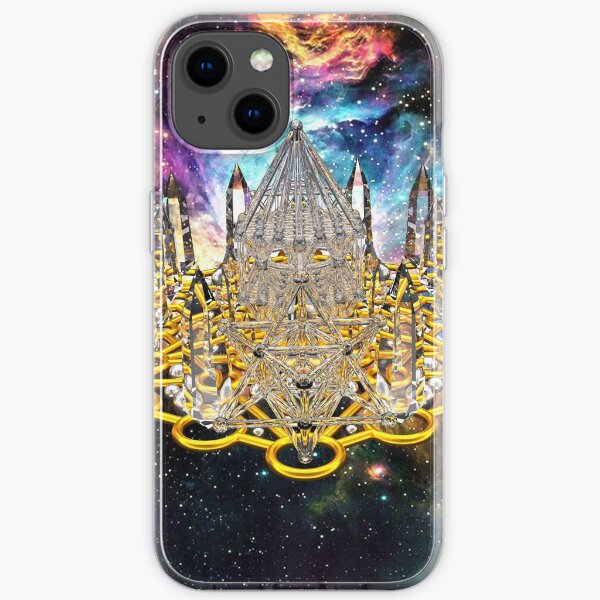Crystal Hexagrid Matrix Stargate iPhone Soft Case