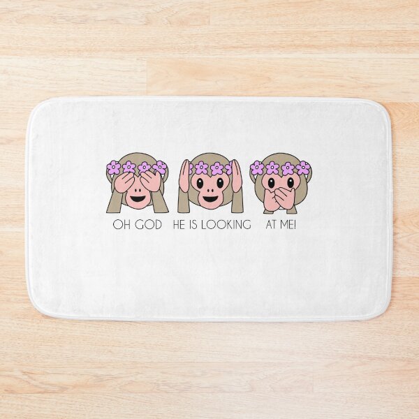 Item preview, Monkey Emoji designed and sold by SuperrSunday.