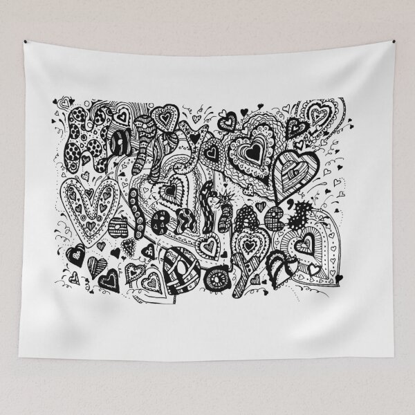 Item preview, Happy Valentine's Day  Aussie Tangle - Choose Your Background Colour - See Description designed and sold by Heatherian.