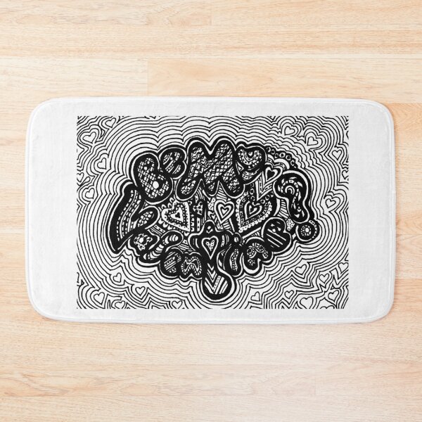 Item preview, Be My Valentine Aussie Tangle Black & White  designed and sold by Heatherian.