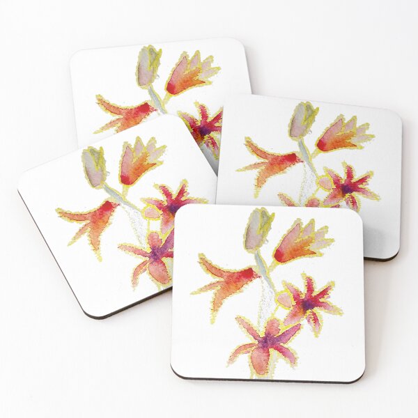 Item preview, hyacinth watercolor flowers designed and sold by rysunki-malunki.