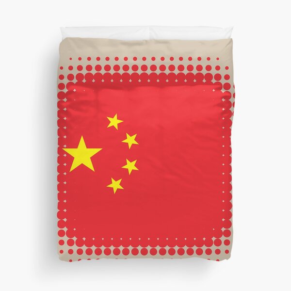 Item preview, Flag of China - Retro designed and sold by pixelinga.