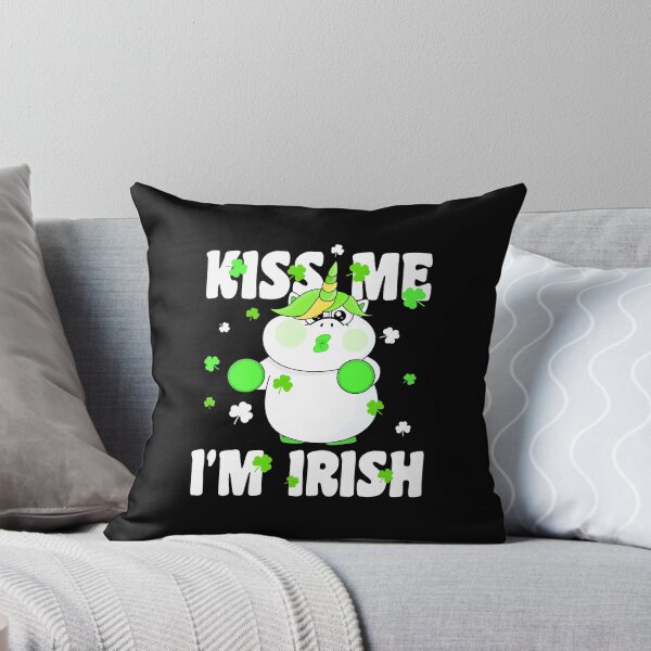 Item preview, Kiss me I'm Irish Unicorn designed and sold by stoneyy.