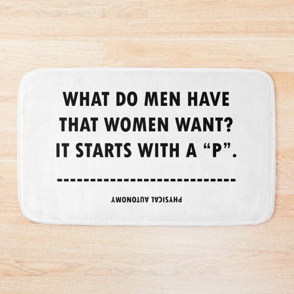 Item preview, What do men have that women want? designed and sold by reasonablemunki.