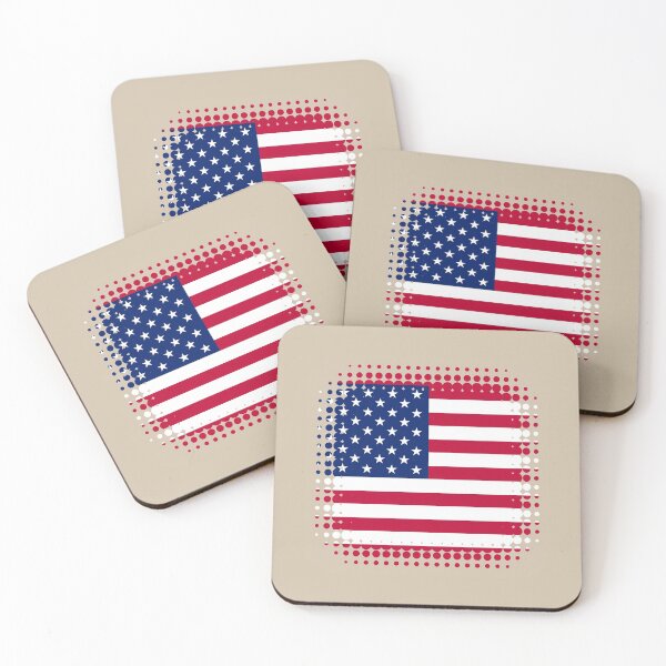 Item preview, Flag of United States of America (USA) - Retro designed and sold by pixelinga.