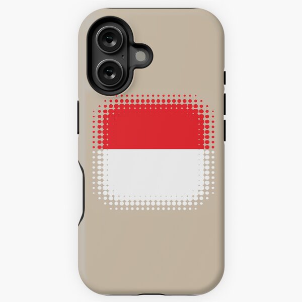 Item preview, Flag of Indonesia - Retro designed and sold by pixelinga.