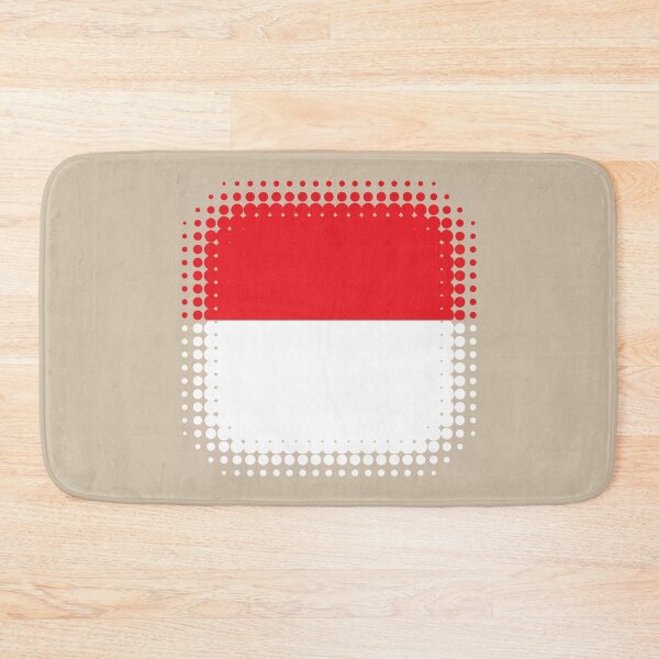Item preview, Flag of Indonesia - Retro designed and sold by pixelinga.