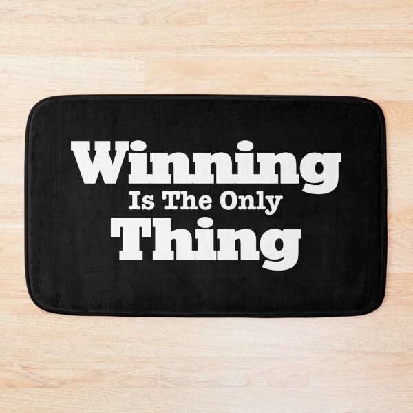 Item preview, Winning Is The Only Thing Motivational Quote designed and sold by Xzendor7 Digital Art Creations.