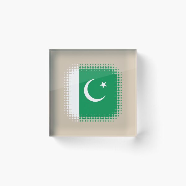 Item preview, Flag of Pakistan - Retro designed and sold by pixelinga.