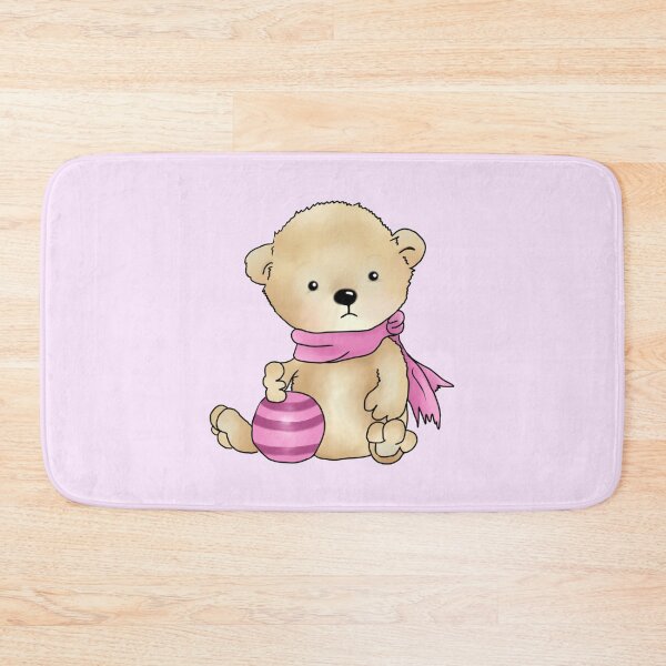 Item preview,  Bear with ball, pink designed and sold by Blumchen.