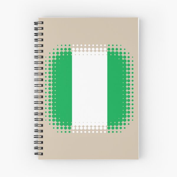 Item preview, Flag of Nigeria - Retro designed and sold by pixelinga.