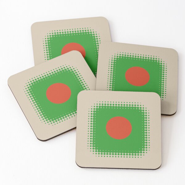 Item preview, Flag of Bangladesh - Retro designed and sold by pixelinga.