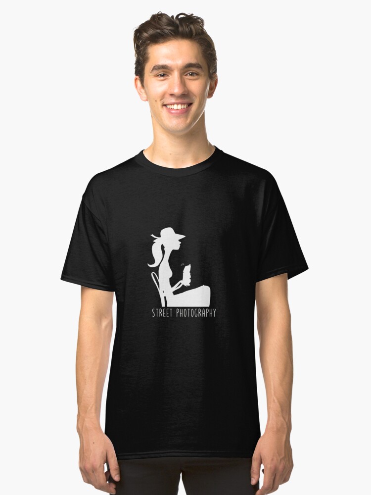 Alternate view of Street photography silhouette Classic T-Shirt
