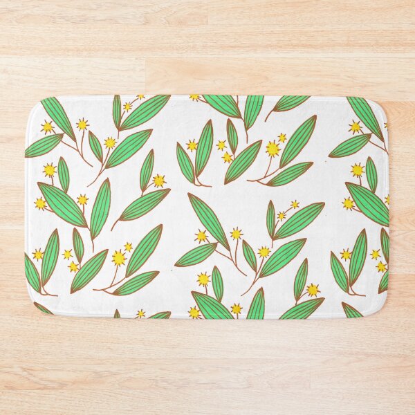 Item preview, Australian Bush Wattle Flowers and Leaves designed and sold by AlisonSherlock.