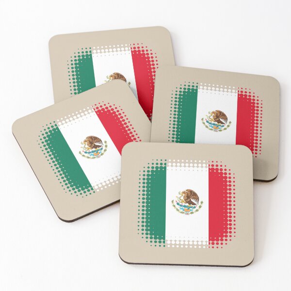 Item preview, Flag of Mexico - Retro designed and sold by pixelinga.