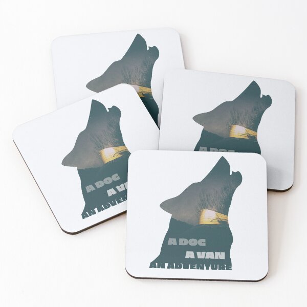 Artikelvorschau, A Dog A Van An Adventure entworfen und verkauft von lifestyleCloths.