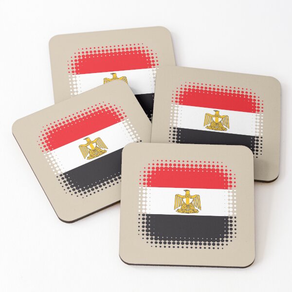 Item preview, Flag of Egypt - Retro designed and sold by pixelinga.