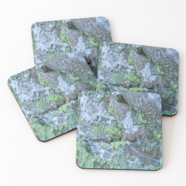 Item preview, Green moss on a stone wall designed and sold by NJH110.