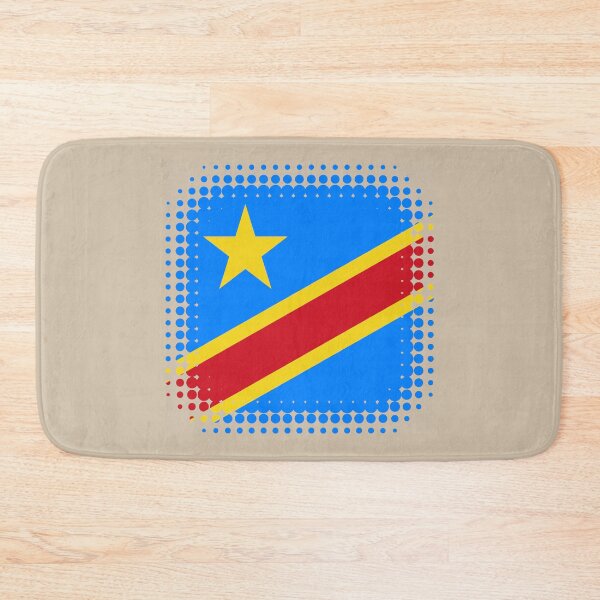 Item preview, Flag of Democratic Republic of the Congo - Retro designed and sold by pixelinga.