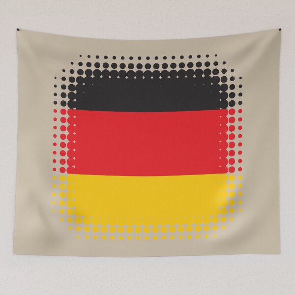 Item preview, Flag of Germany - Retro designed and sold by pixelinga.