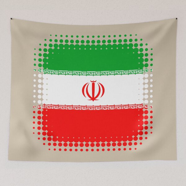 Item preview, Flag of Iran - Retro designed and sold by pixelinga.