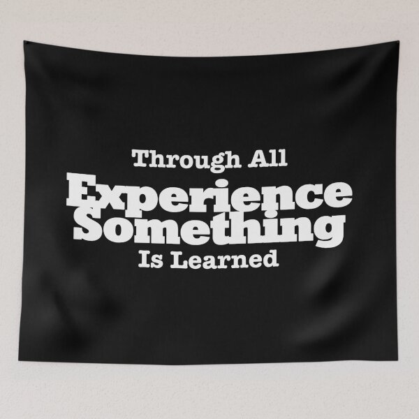 Item preview, Experience Motivational Quote designed and sold by Xzendor7 Digital Art Creations.