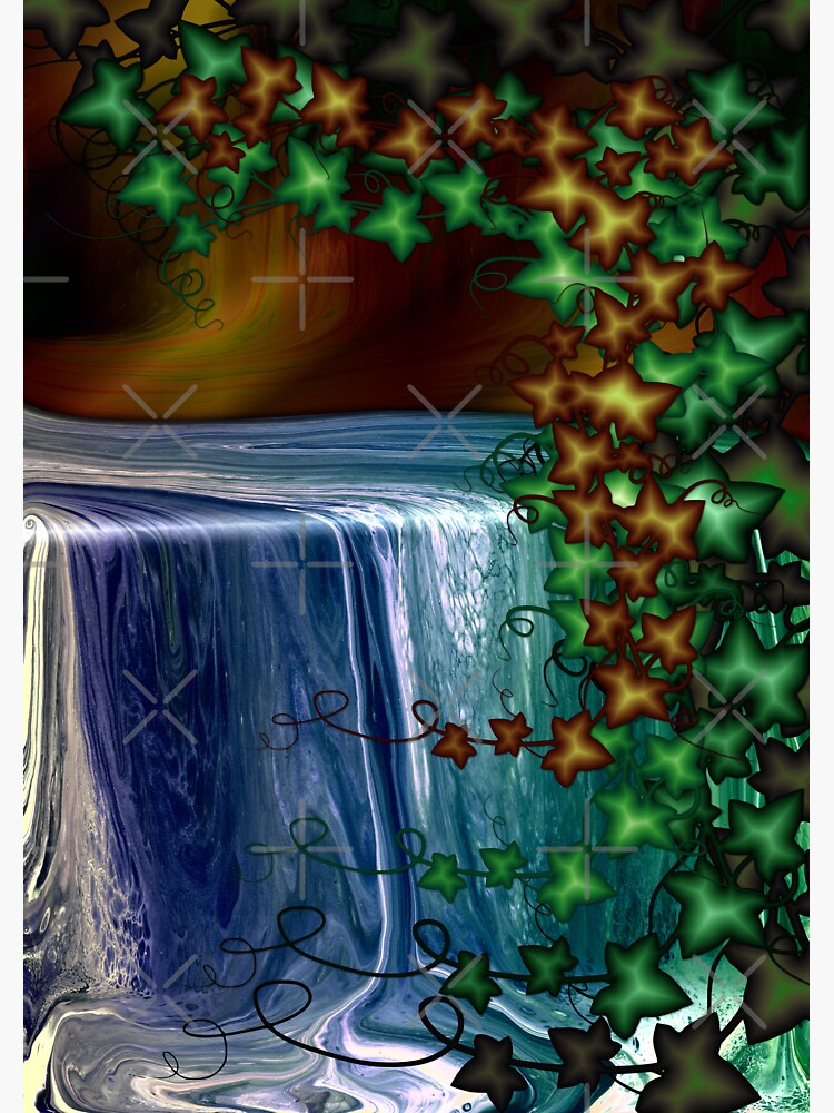 Forest Waterfall by kerravonsen