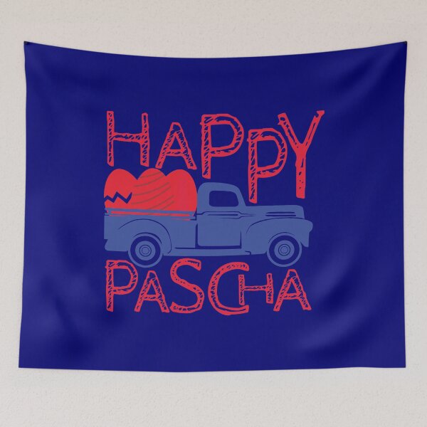 Item preview, Orthodox Easter For Happy Pascha Red Eggs Truck designed and sold by WanitaDesign.