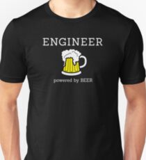 Engineer (powered by beer) Unisex T-Shirt