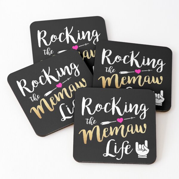 Aperçu de l'œuvre Rocking the Memaw Life Drôle mignonne grand-mère créée et vendue par JukeLox.