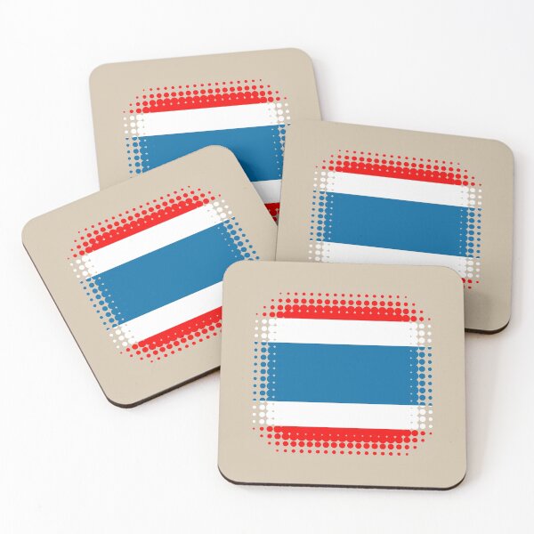 Item preview, Flag of Thailand - Retro designed and sold by pixelinga.