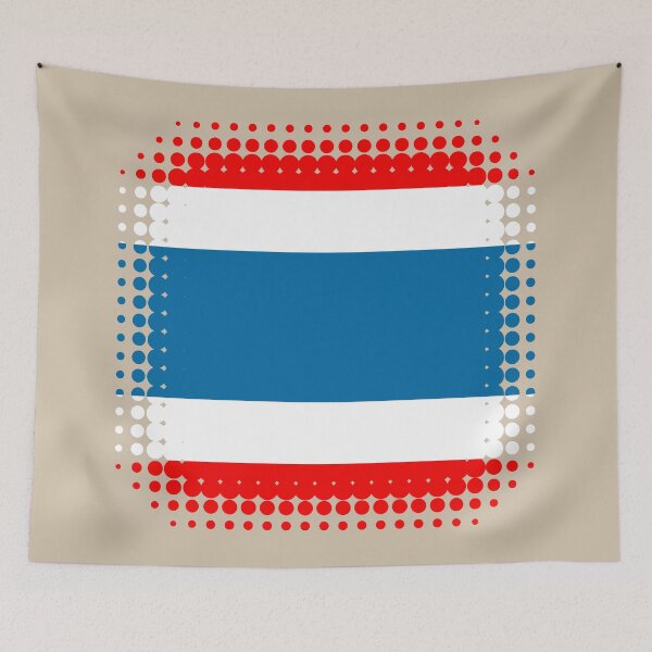 Item preview, Flag of Thailand - Retro designed and sold by pixelinga.