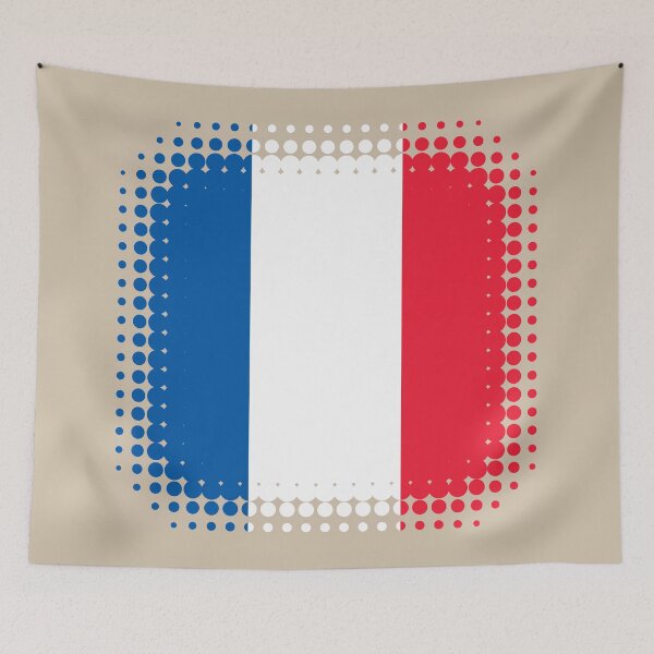 Item preview, Flag of France - Retro designed and sold by pixelinga.