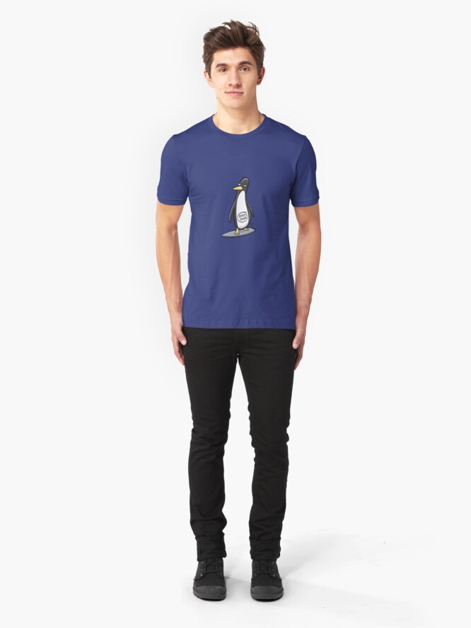 Alternate view of Linux Inside Surf Slim Fit T-Shirt