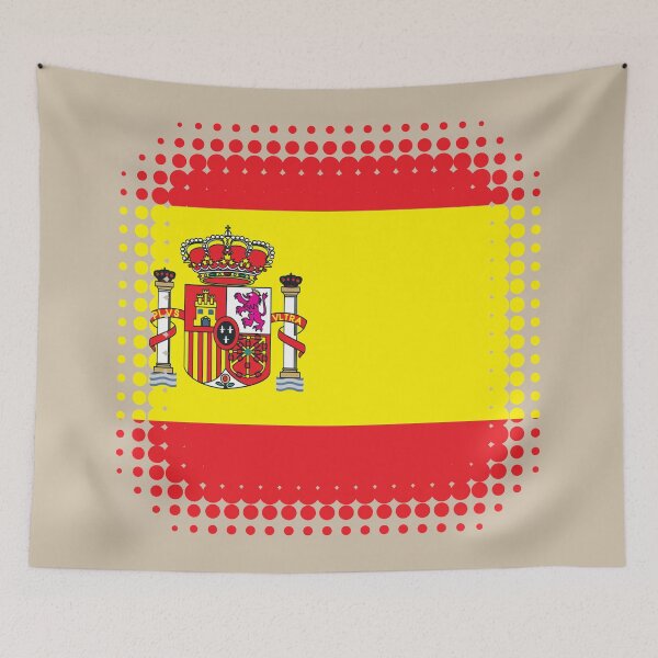 Item preview, Flag of Spain - Retro designed and sold by pixelinga.